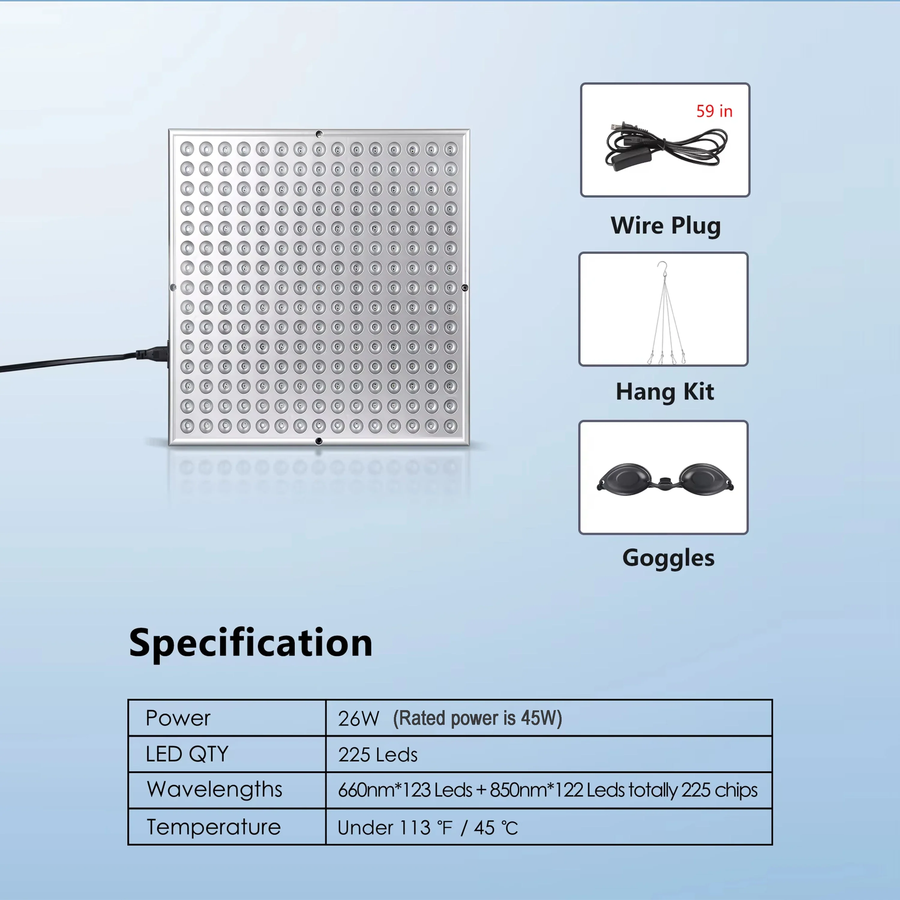 GlowBeam™ Infrared Light Therapy Panel - Image 4