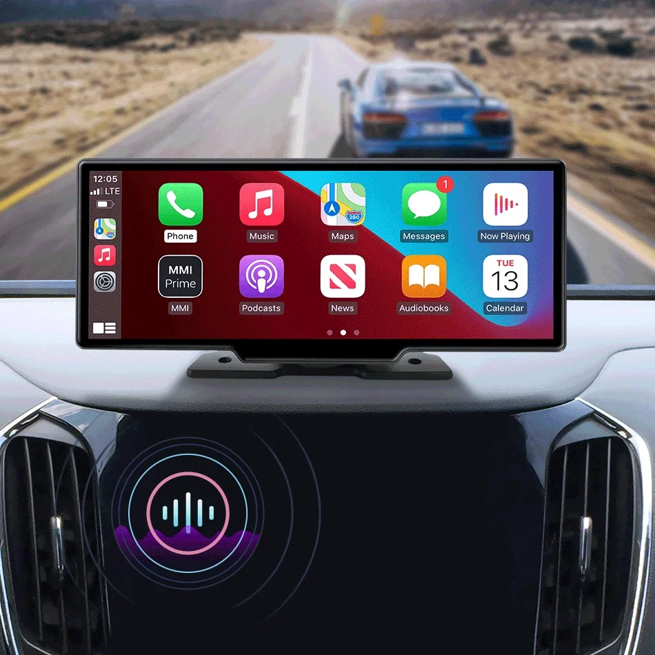 Jansite™ 10.26″ Smart Car Display with 4K Front & Rear Recording - Image 6