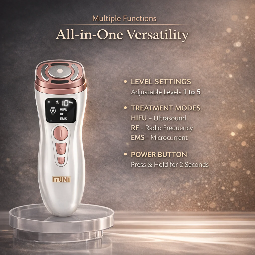 LUMEN Lift™ Mini HIFU – Tri-Mode Facial Sculpting Device - Image 4