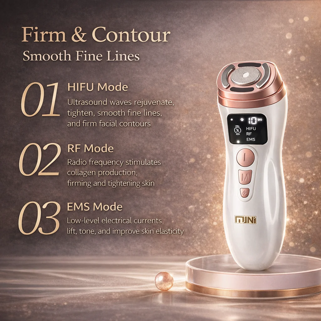LUMEN Lift™ Mini HIFU – Tri-Mode Facial Sculpting Device - Image 5