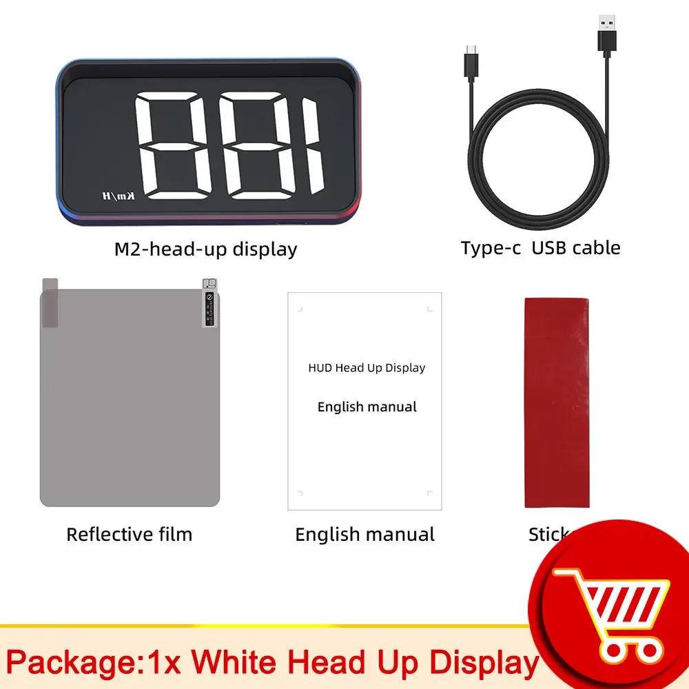 TrueSpeed™ M2 GPS Head Up Display for All Vehicles - Image 8