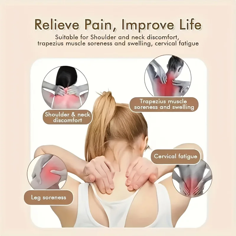 RelaxaPro™ Heated Neck & Shoulder Massager - Image 4