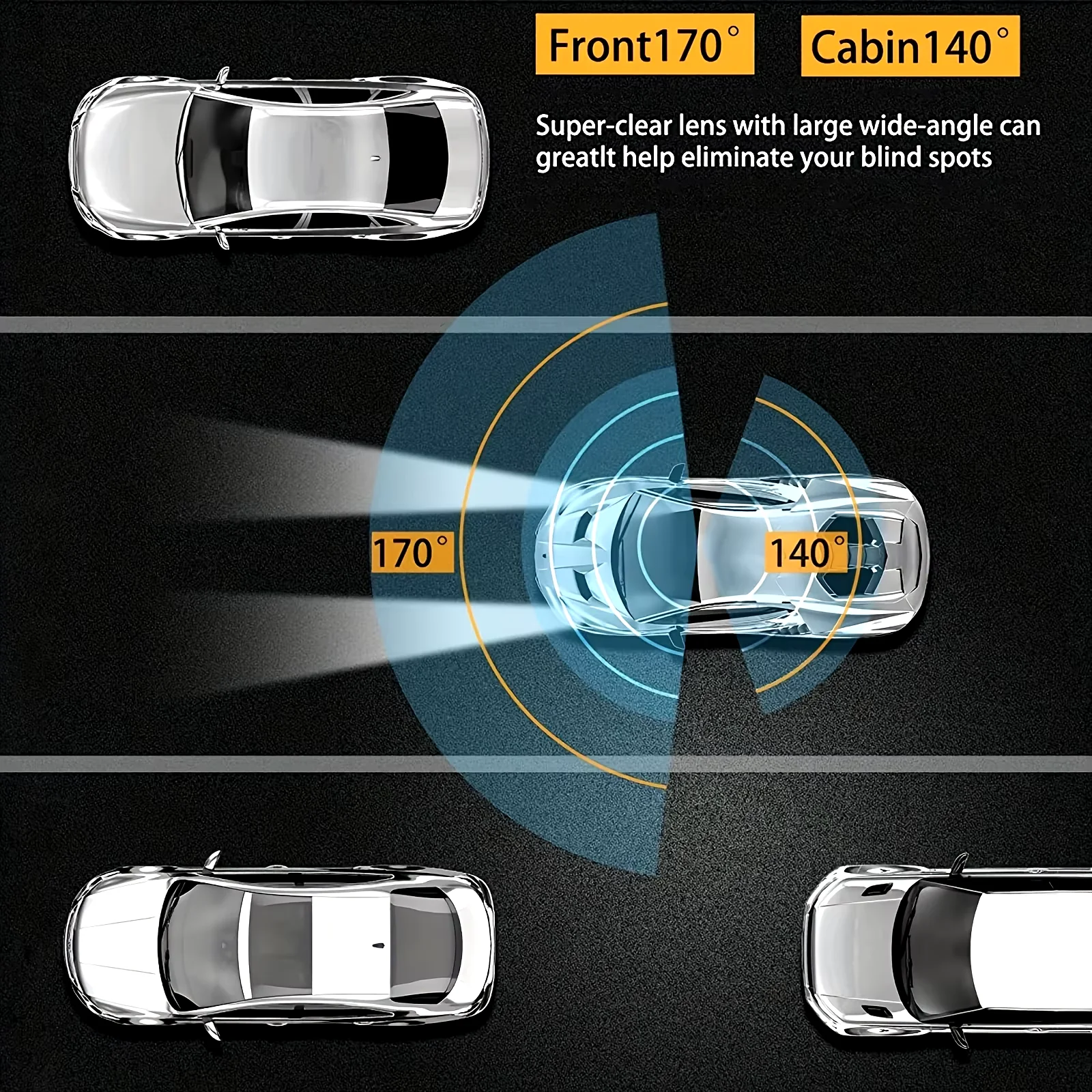 VisionX™ Dual Lens Smart Dash Cam - Image 6